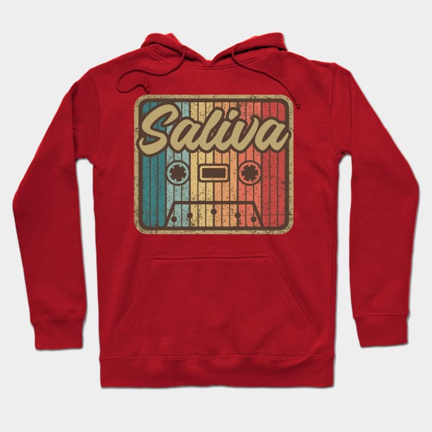 Saliva Vintage Cassette Hoodie by penciltimes